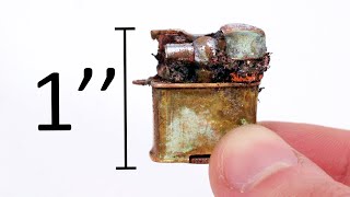 Restoring Worlds Smallest Lighter  Vintage Lighter Restoration amp Repair [upl. by Abita]