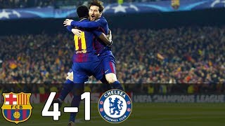 Barcelona Vs Chelsea 41 All Goals amp Highlight HD  2018 [upl. by Harrow14]