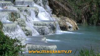 Terme di saturnia le cascatelle del mulino in alta definizione [upl. by Aehtna]