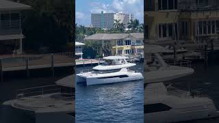 LeopardCatamaran Stunning 46 Leopard Catamaran fortlauderdale balconyboatviews [upl. by Imaon]