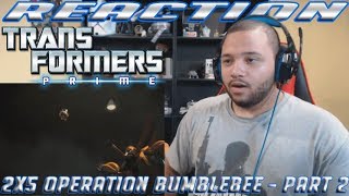 Transformers Prime Season 2 Episode 5  Operation Bumblebee  Part 2  REACTION [upl. by Schacker294]