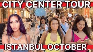 Turkiye😻IstanbulBeyazitGrand BazaarFake MarketBlue MosqueGalata Tower Around Tour 4K [upl. by Golda]