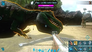 Ark Mobile Easy Rex Trapping amp Taming  Ark Mobile Taming Rex [upl. by Yrot]