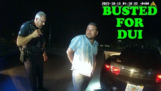 Busted for DUI  Groveland Florida  October 15 2023 [upl. by Gnek]