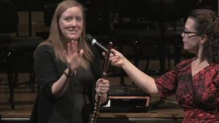 OSO Principal Flutist Martha Long and All Classicals Christa Wessel in a Concert Conversation [upl. by Akiem752]