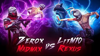 ZEROX FF NGMADMAX Vs LITM10NO1 rexussff  Old Freestyle Player Vs New Freestyle Players🔥 [upl. by Langham]