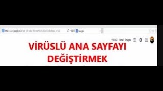 Ana Sayfayı Değiştirme  REGEDIT VERSIYONU Ana səhifəni dəyişdirmək [upl. by Noved154]