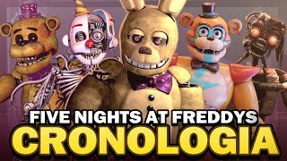 CRONOLOGIA DE FIVE NIGHTS AT FREDDYS  FNaF Historia Completa 2023 [upl. by Schug]