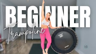 25 MIN Beginner Trampoline Workout  Rebounder Cardio [upl. by Eng262]