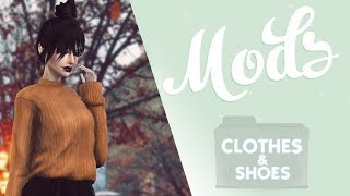 MODS CC CLOTHES AND SHOES PACK FOLDER FREE DOWNLOAD THE SIMS 4 1 [upl. by Spoor]