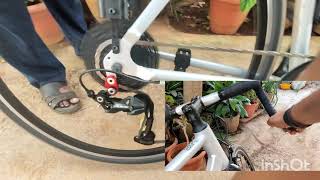 Triban RC100 Upgraded with Alivio Rear Derailleur M3100 and 10 speed 1140 cassette [upl. by Churchill351]