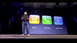 Steve Jobs Introducing The iPhone At MacWorld 2007 [upl. by Trix]