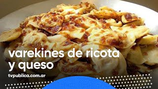 Receta de varekines de ricota y queso  Cocineras y Cocineros Argentinos [upl. by Letnahc]