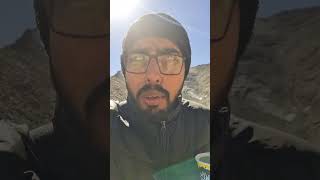 shivering at Khardung la 🥶the highest motorable pass [upl. by Limann]