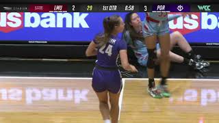 Portland Womens Basketball vs LMU 5839  Full Game [upl. by Airret]