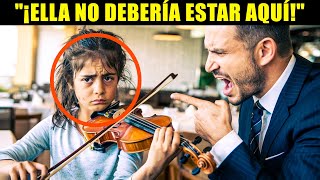 Dejaron a una Niña Pobre Tocar Violín en el Restaurante Pero el Dueño Quedó en Shock al Reconocerla [upl. by Materse115]