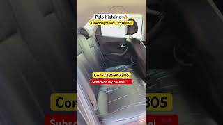 VW Polo highline petrol 2020 own1st location Pimpri Chinchwad wakad morya cars 🔥 [upl. by Karita]