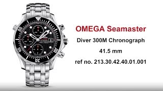 Omega Seamaster Diver 300 Chronograph Reference 21330424001001 [upl. by Solracsiul]