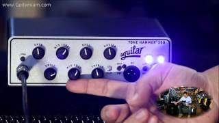 Aguilar Tone Hammer 350 Bass Amp Head  Guitarsiamcom [upl. by Yenreit]