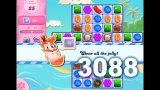 Candy Crush Saga Level 3088 3 stars No boosters [upl. by Roydd222]