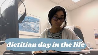 DAY IN THE LIFE as a CLINICAL DIETITIAN  FAQ [upl. by Attevad218]