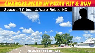 Charges Now Filed In Fatal Hit amp Run Near Belcourt North Dakota [upl. by Ynttirb]