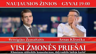 Visi Žmonės Priešai  GYVAI 20241104 [upl. by Morgen]