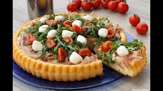 CROSTATA MORBIDA SALATA ricetta facile e veloce [upl. by Aia]