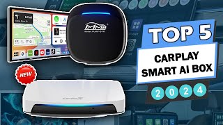 TOP 5 Best CarPlay Smart Ai Box  AliExpress [upl. by Wyon]