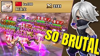 RANK 20 DESTROYS Enemies w NO MERCY  Summoners War [upl. by Neelyt]