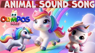 Animal Sound Song  POPULAR NURSERY RHYMES  Best Kids Song  toddler Song [upl. by Eda997]