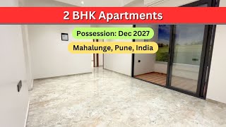 Spacious 2 BHK Apartments At Mahalunge Pune India  91 74209 23928 [upl. by Yetnruoc348]