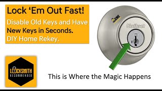 How to Rekey a Kwikset Lock  DIY Kwikset Smartkey Rekey [upl. by Stuart520]