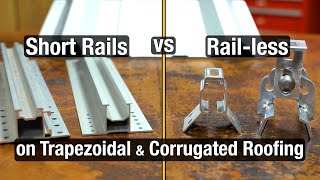 ShortRails vs Railless Mounting Choosing Your Solar Path [upl. by Eamaj]