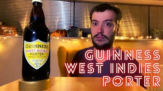 Guinness WEST INDIES PORTER Beer Review [upl. by Virgel]