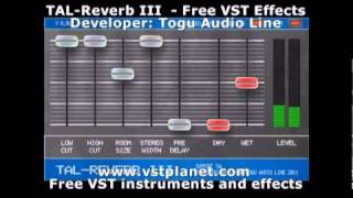 TALReverb III  Free VST effects  vstplanetcom [upl. by Toy]