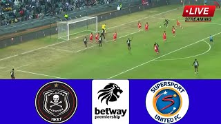 🔴 Now  Orlando Pirates vs Supersport United  Betway Premiership 202425  Full Match Streaming [upl. by Yatnohs]