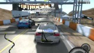 Need for Speed ProStreet Pc Demo Gameplay 8500GT [upl. by Eimerej]