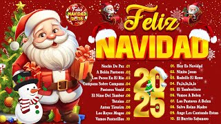 Musica De Navidad En español 2025 ❄ Canciones De Navidad De Famosos ❄ Felicitaciones Navideñas 2025 [upl. by Poler]