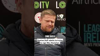 Damien Duff tried to sign Wes Hoolahan for Shelbourne [upl. by Seow594]