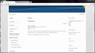 Joomla Hidden Menus [upl. by Ybok760]