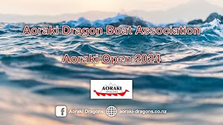 Aoraki Open 2024  Aoraki Dragon Boat Association Live Stream [upl. by Ilatan]