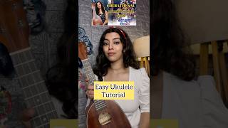 Cherathukal Ukulele Tutorial  Easy Malayalam Ukulele Songs  Beginner Ukulele Tutorials [upl. by Rozella]