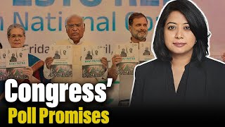 What’s the Congress promising Election Manifesto 2024 analysed  Faye DSouza [upl. by Iror333]