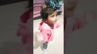 My cute 1 year baby dancing for Pushpa 2 song 😘 [upl. by Gambell]