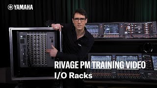 RIVAGE PM Training Video – IO Racks [upl. by Wiles]