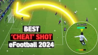 THIS Shot is a CHEAT 😲🔥 KnockOn Shot Tutorial in eFootball 2024 [upl. by Uri]