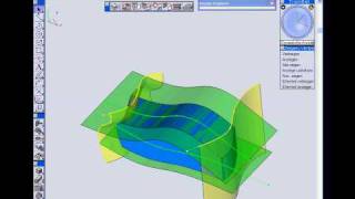 Ashlar Vellum CAD Flaechenanpassung [upl. by Lobiv]