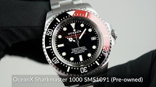 OceanX Sharkmaster 1000 SMS1091 Preowned [upl. by Midas362]