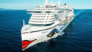 BEST CRUISE SHIPS IN THE WORLD AIDAMAR by Aida Cruises DJI Mavic Pro drone footage in 4k [upl. by Isleen]